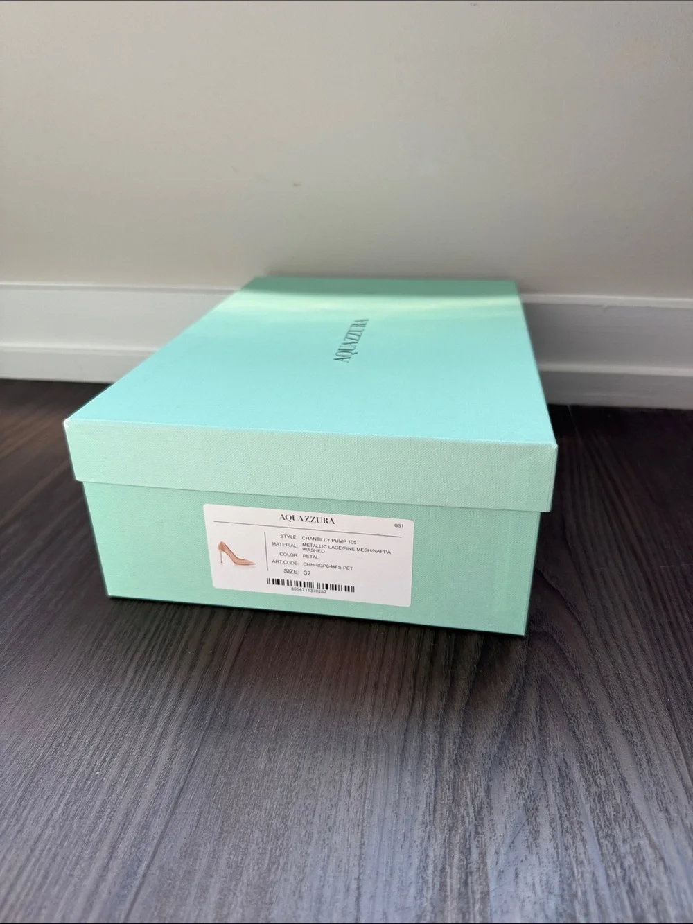 Aquazzura empty shoe box